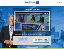 Tablet Screenshot of davidraefp.com